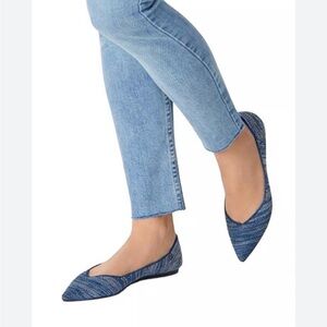 Rothy's indigo Heather Women's The Point Flats